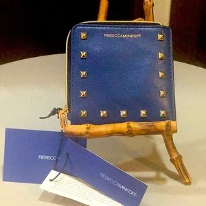 REBECCA MINKOFF Sammy Square Pouch with Studs